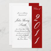 Einladung des Abschlusses (Vorne/Hinten)