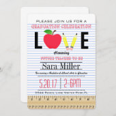 Einladung des Abschlusses (Vorne/Hinten)