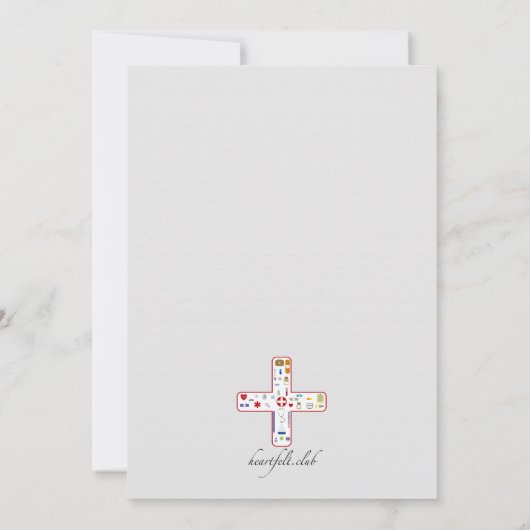 Einladung des Abschlusses (Rückseite)