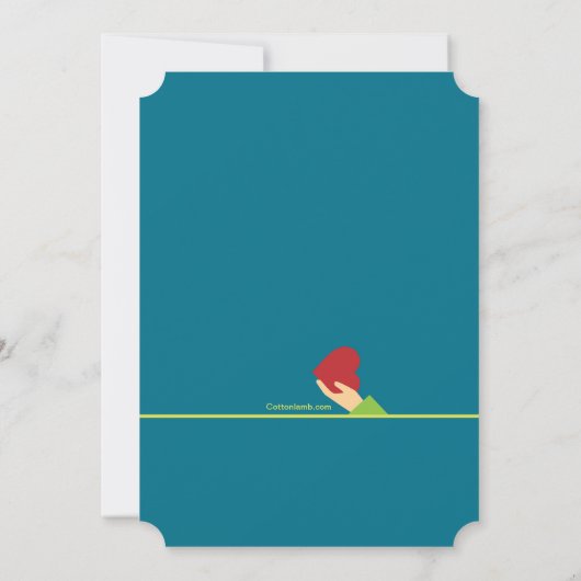 Einladung des Abschlusses (Rückseite)