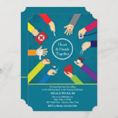 Einladung des Abschlusses (Vorne/Hinten)