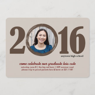 Einladung des Abschlusses 2016