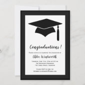 Einladung des Abschlusses "Abschlussarbeiten" (Vorderseite)