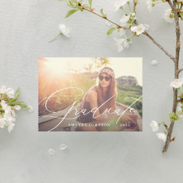 Einladung des Abschlusses "Big Graduate Script Fot