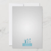 Einladung des Abschlusses Dental Instruments (Rückseite)