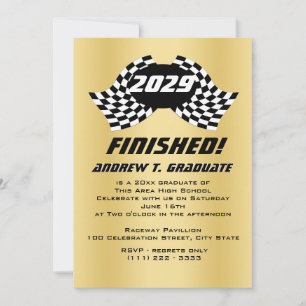 Einladung des Abschlusses der abgeschlossenen Raci