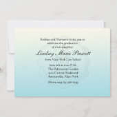 Einladung des Abschlusses der blinden Justiz (Vorderseite)