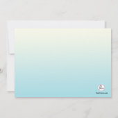 Einladung des Abschlusses der blinden Justiz (Rückseite)