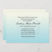 Einladung des Abschlusses der blinden Justiz (Vorne/Hinten)