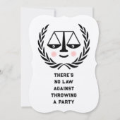 Einladung des Abschlusses der Juristischen Fakultä (Vorderseite)