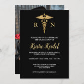 Einladung des Abschlusses der Krankenpflege (Vorne/Hinten)