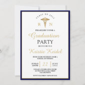 Einladung des Abschlusses der Krankenpflege (Vorderseite)