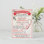 Einladung des Abschlusses der Medizinschule (Stehend Vorderseite)