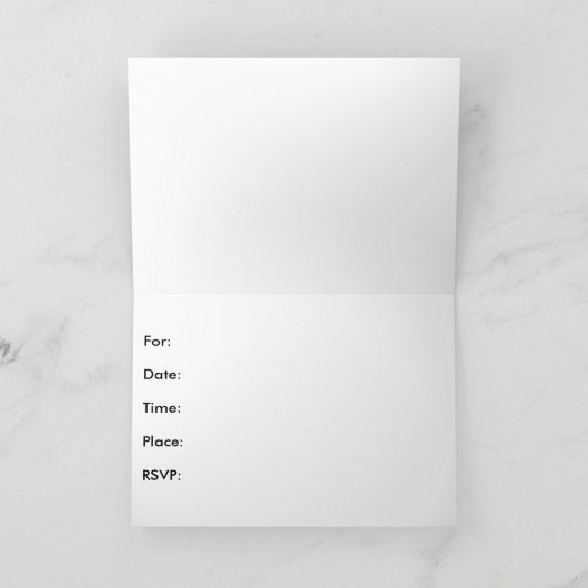 Einladung des Abschlusses der Polizeiakademie — Ma (Innenseite)