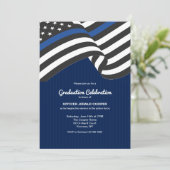 Einladung des Abschlusses des Polizeibeamten (Stehend Vorderseite)