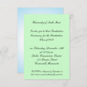 Einladung des Abschlusses für 2013 (Vorne/Hinten)