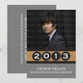 Einladung des Abschlusses "Graue Keys" (Vorne/Hinten)