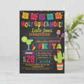 Einladung des Abschlusses Heiligen Guacamole (Stehend Vorderseite)