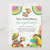 Einladung des Abschlusses Heiligen Guacamole Fiest (Vorderseite)