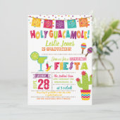 Einladung des Abschlusses Heiligen Guacamole - WH (Stehend Vorderseite)