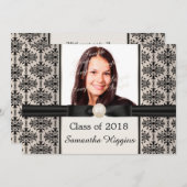 Einladung des Abschlusses von Schwarzstaub (Vorne/Hinten)