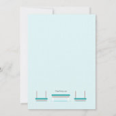 Einladung des Abschlusses zur Physikaltherapie (Rückseite)