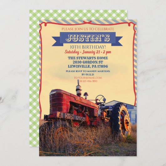 Einladung des alten Zugführers (Vorne/Hinten)