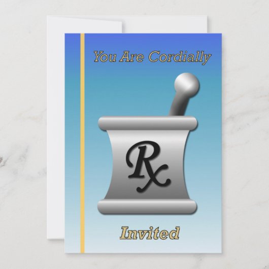 Einladung des Apothekers (Vorderseite)