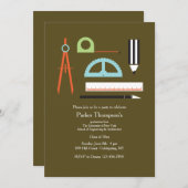 Einladung des Architekten zu Werkzeugen (Vorne/Hinten)