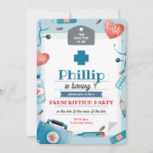 Einladung des Arztes für Kinder (Vorderseite)