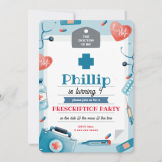 Einladung des Arztes für Kinder