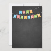 Einladung des Babyboys (Rückseite)