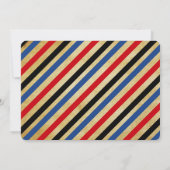 Einladung des Baseball-Fotos (Rückseite)