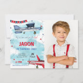 Einladung des bearbeitbaren Fotos (Vorderseite)