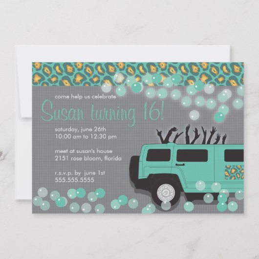 Einladung des Bonbon-16 (Rückseite)