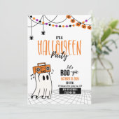 Einladung des Boo-gie-Halloween-Party von lass (Stehend Vorderseite)