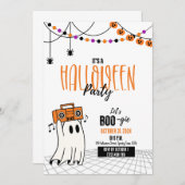 Einladung des Boo-gie-Halloween-Party von lass (Vorne/Hinten)