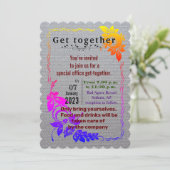 Einladung des Büros (Stehend Vorderseite)