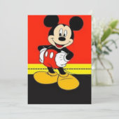 Einladung des Cartoon (Stehend Vorderseite)