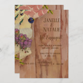 Einladung des Charcuterie-Vorstands (Vorne/Hinten)