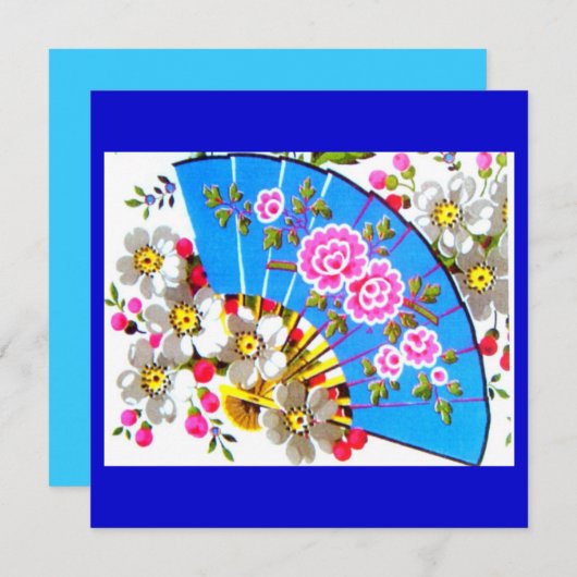 Einladung des chinesischen Lüfters (Vorne/Hinten)