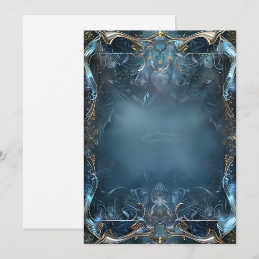 Einladung des Designers (Vorne/Hinten)