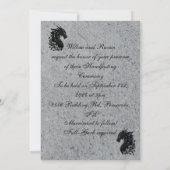 Einladung des doppelten Drachen - Mittelalter (Rückseite)