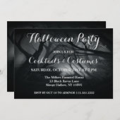 Einladung des Dunklen Spooky Forest (Vorne/Hinten)