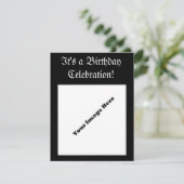 Einladung des erwachsenen Kindes (Stehend Vorderseite)