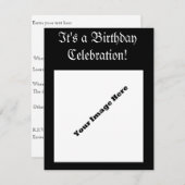 Einladung des erwachsenen Kindes (Vorne/Hinten)