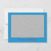 Einladung des Express-Zuges (Rückseite)