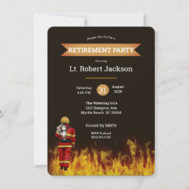 Einladung des Feuerwehrmanns/Feuerwehrführers