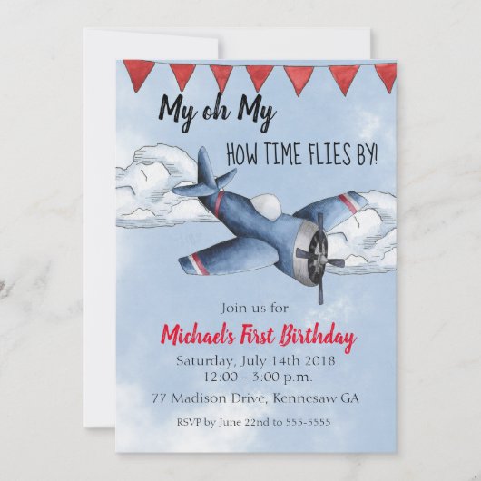 Einladung des Flugzeugführers (Vorderseite)