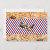 Einladung des Flugzeugs zum Geburtstag (Rückseite)